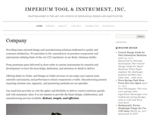 Tablet Screenshot of imperiumengineering.com